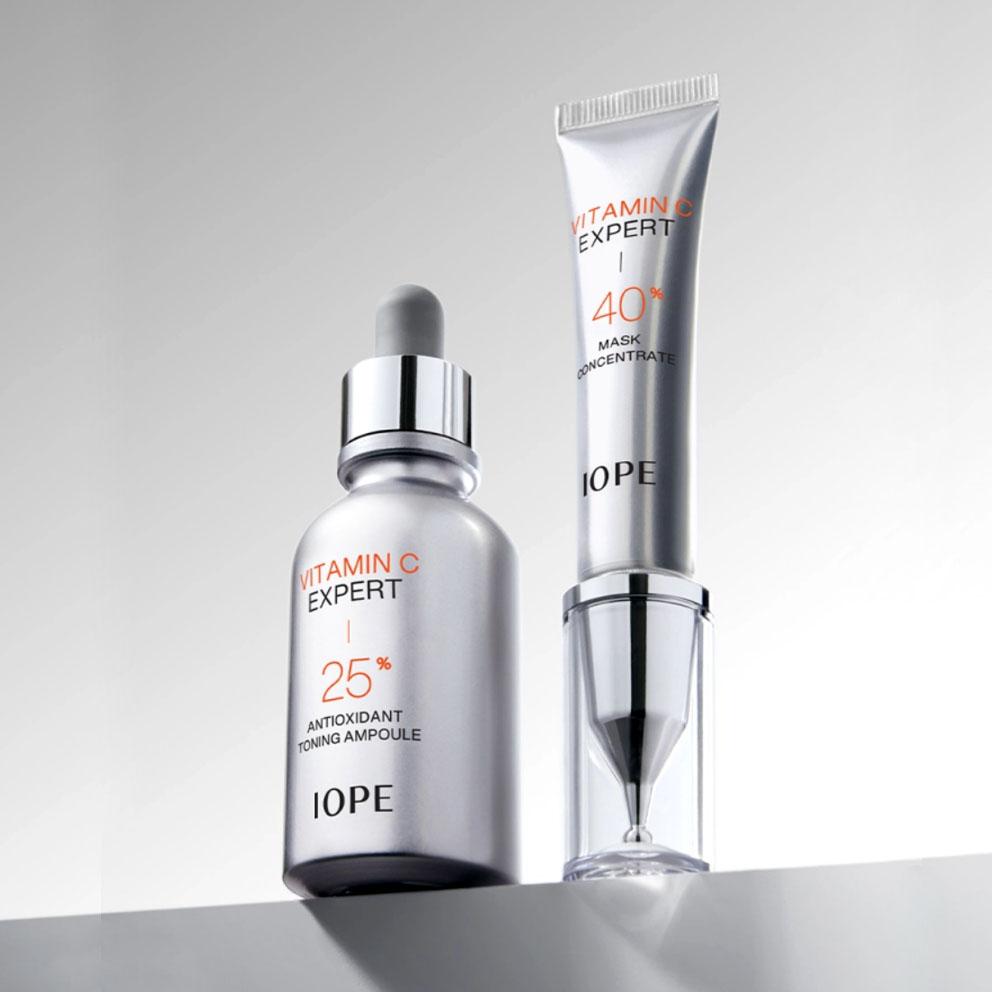 【4+1品特惠組】IOPE > 維他命C (2安瓶+2液膜) 四件組