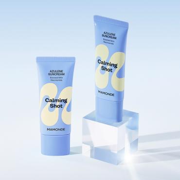 ┼ 2品特價 ┼Mamonde > 藍甘菊舒紅防護乳二件組