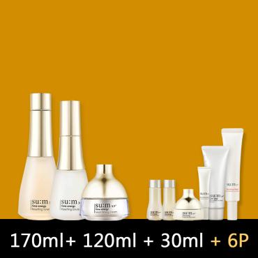 3月〈3+1品禮盒〉su:m37º > 時光能量 (水+乳+小霜) 三件組