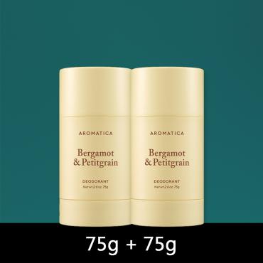 〈我是新品〉AROMATICA > 佛手柑與苦橙葉 體香膏二件組