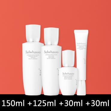 2月〈4品VIP直升組〉雪花秀 > 滋晶 (水+乳+2精) 四件組