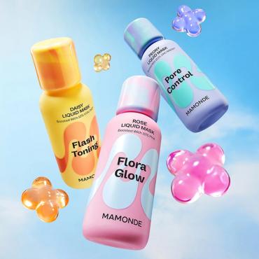 3月〈我是新品〉Mamonde > 玫瑰 / 雛菊 / 牡丹 液膜 80ml