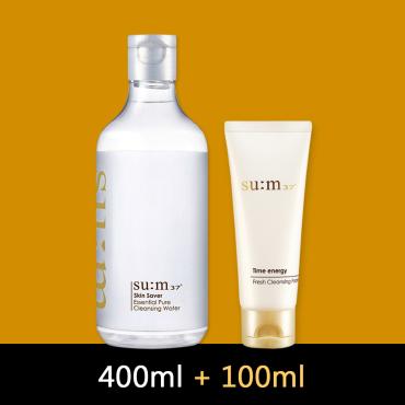 【單品禮盒】su:m37º > 新淨肌潔膚水 400ml