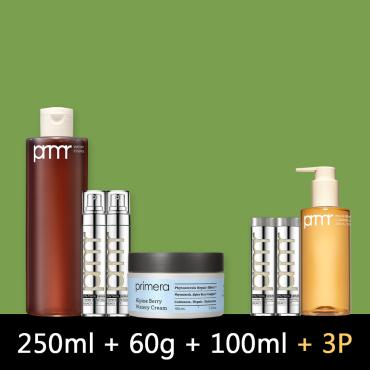 【4+3品特惠組】primera > 原淬 & A醇C (水精+2精+大霜) 四件組