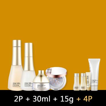 【4品禮盒】su:m37º > 時光能量 (水+乳+小霜+防護) 四件組