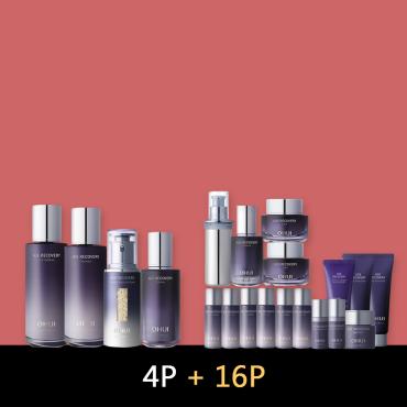 【4+4品特惠組】OHUI > 巨星膠原 (水+乳+安瓶+精) 四件組