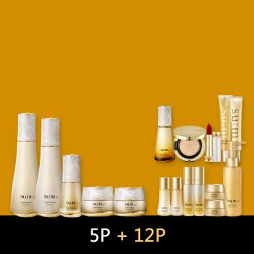 〈5+4品VIP直升組〉su:m37º > 露希客 (水+乳+小精+眼+小霜) 五件組