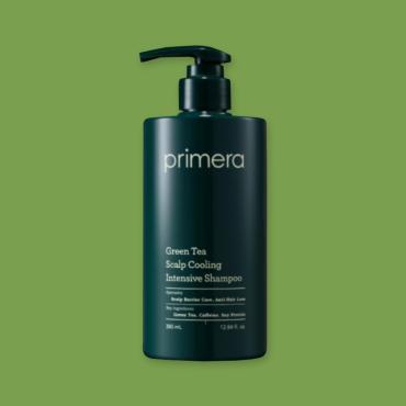 primera > 綠茶頭皮清涼強根洗髮露 380ml
