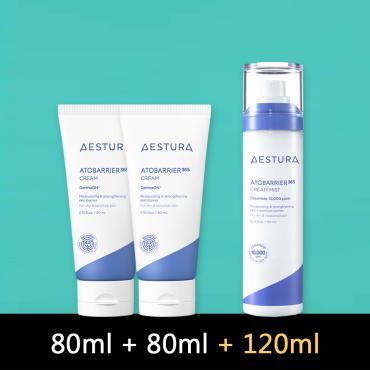 【2+1品特惠組】AESTURA > 活水屏潤澤霜二件組