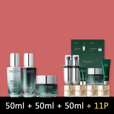 【3+4品特惠組】OHUI > 肌核彈力 (前導+精+霜) 三件組