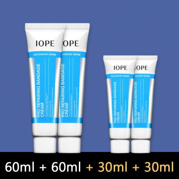 10月〈2+2品特惠組〉IOPE > 德瑪專業修復繃帶霜 60ml