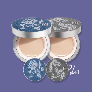 〈我在限量〉HERA > 極光煥采氣墊粉露【丹寧版】15g (含粉盒)