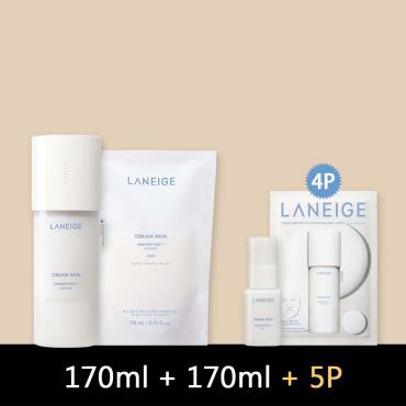【2+5品特惠組】LANEIGE > 賽珞美乳霜水二件組