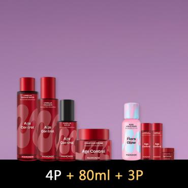 【4+1品特惠組】Mamonde > 茶花精粹 (水+乳+精+霜) 四件組