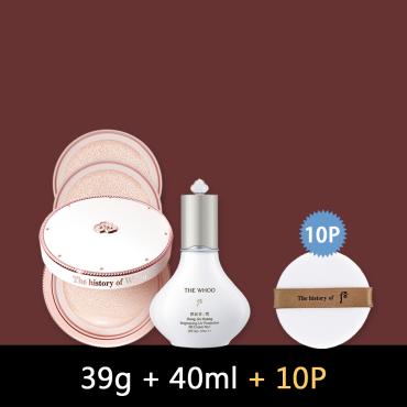 【2+10品特惠組】后 > 雪白底妝 (氣墊+BB) 二件組