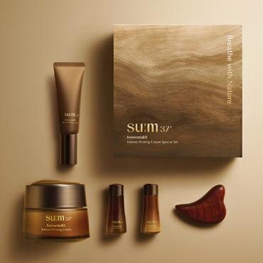 【2+1品特惠組】su:m37º > 黑酵彈力霜二件組 (大)