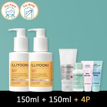 【2+1品特惠組】一理潤 > 來舒易潔防護乳二件組