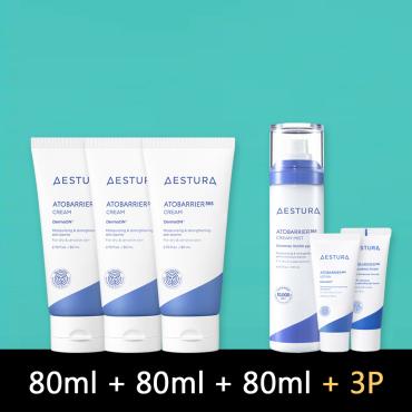 【3+1品秋節組】AESTURA > 活水屏潤澤霜三件組