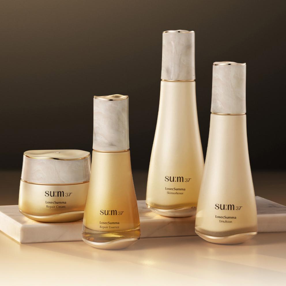 【4品禮盒】su:m37º > 露希客 (水+乳+小精+小霜) 四件組
