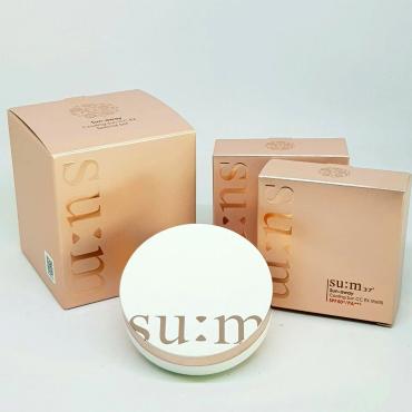 su:m37º > 光離金屬防護氣墊 45g (含粉盒) (大)