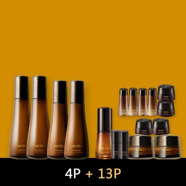 【4+3品重磅組】su:m37º > 黑酵彈力 (2水+2乳) 四件組