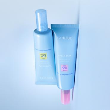 7月〈4+1品特惠組〉LANEIGE > 水酷防護 & 美肌底妝四件組