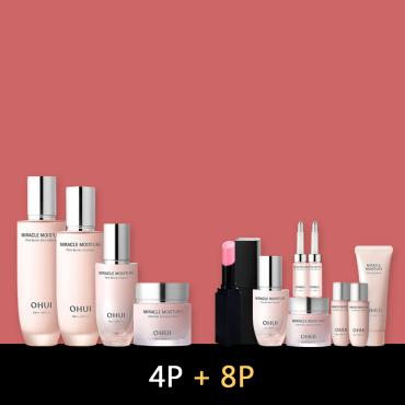 【4+5品特惠組】OHUI > 雪紡保濕 (水+乳+精+霜) 四件組