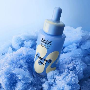 【2品特惠組】Mamonde > 藍甘菊舒紅淡瑕安瓶二件組