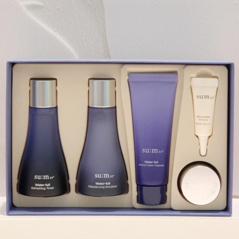 【2品禮盒】su:m37º > 海洋活源 (小水+小乳) 二件組 (小)