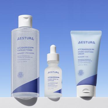 5月〈3+1品特惠組〉AESTURA > 活水屏 (水+安瓶+霜) 三件組