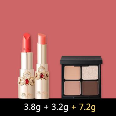 3月〈2+1品禮盒〉OHUI > 本源金臻唇彩二件組 # Coral