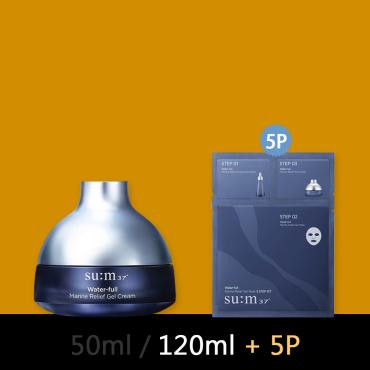 【1+5品特惠組】su:m37º > 海洋活源保濕霜 120ml (大)
