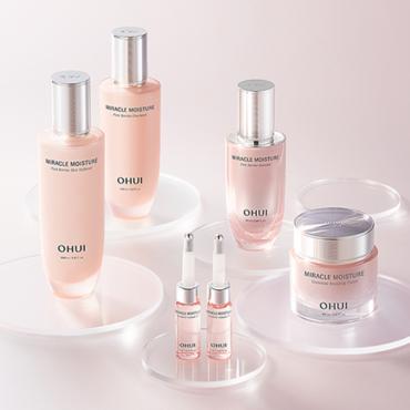 【4+5品特惠組】OHUI > 雪紡保濕 (水+乳+精+霜) 四件組