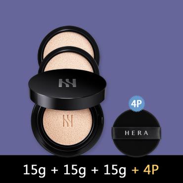 【1+4品特惠組】HERA > 極光黑曜氣墊粉露 45g (含粉盒) (大)