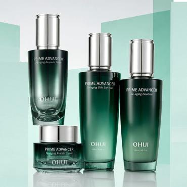〈4+4品特惠組〉OHUI > 肌核彈力 (水+乳+精+霜) 四件組