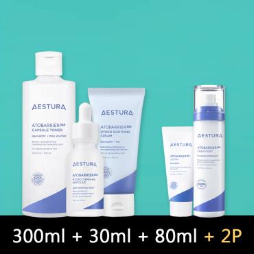5月〈3+1品特惠組〉AESTURA > 活水屏 (水+安瓶+霜) 三件組
