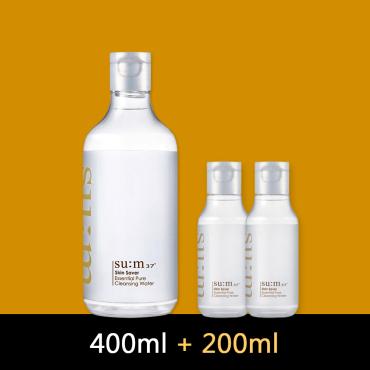 【1+2品禮盒】su:m37º > 新淨肌潔膚水 400ml