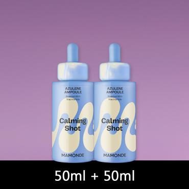 ┼ 2品特價 ┼ Mamonde > 藍甘菊舒紅淡瑕安瓶二件組